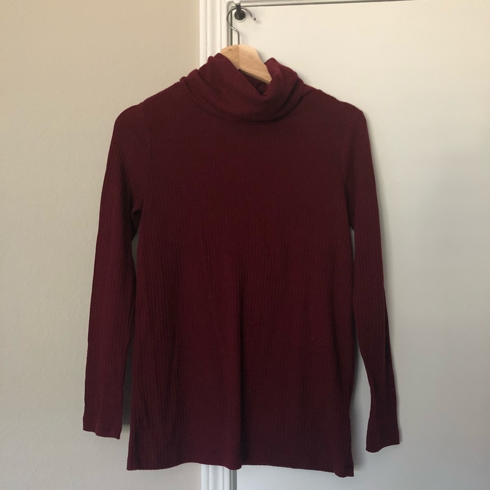 Forever 21 Ribbed Turtle Neck